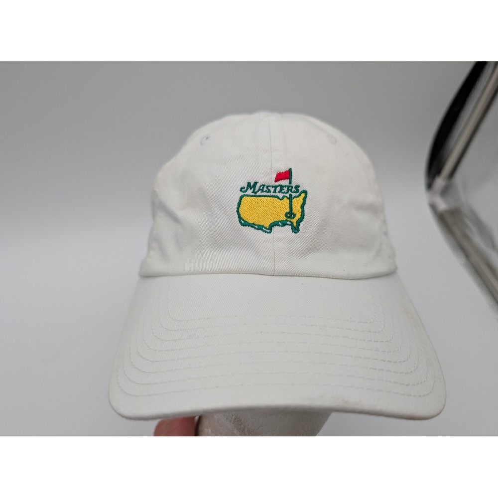 Masters Tournament Golf Hat American Needle White Adjustable Baseball Cap